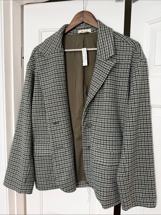 Madewell Jackets & Blazers - Madewell Houndstooth Blazer Jacket